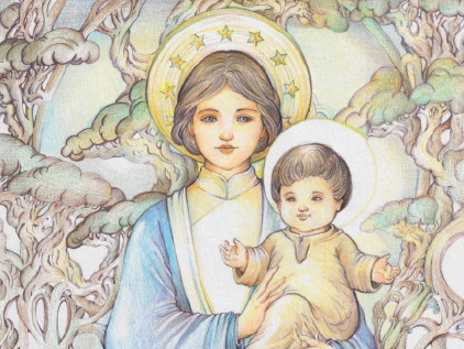 Art Design Project for a new church “Our Lady of La Vang Parish” in San Jose, USA