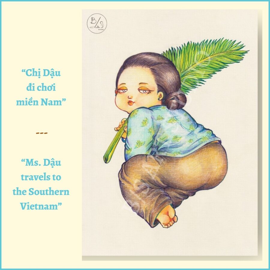 Ms. Dậu travels to the Southern Vietnam