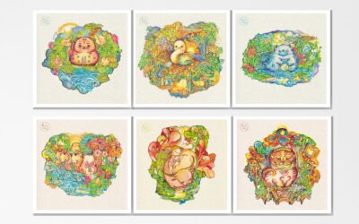 Creative 12 Zodiac Animals Inspired by Dong Ho Painting