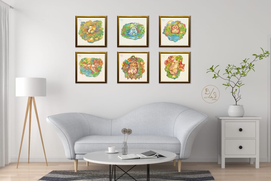 Art Print – Zodiac Animal